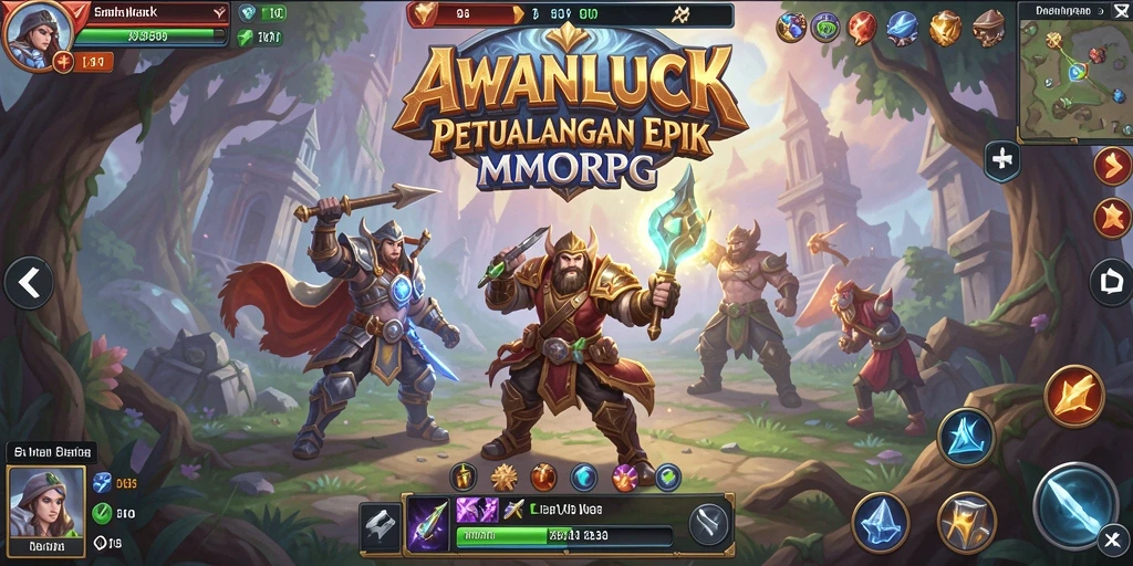 Gameplay seru dan mendebarkan di AWANLUCK.
