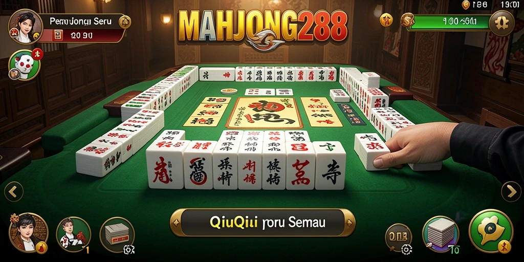 Screenshot gameplay QiuQiu yang menarik dan seru.